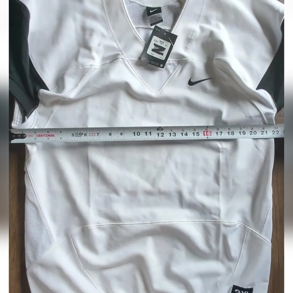 Nike Vapor Mach Speed FB Training Game Jersey White 789929-106 Men's NWT $90 XXL - Picture 10 of 16